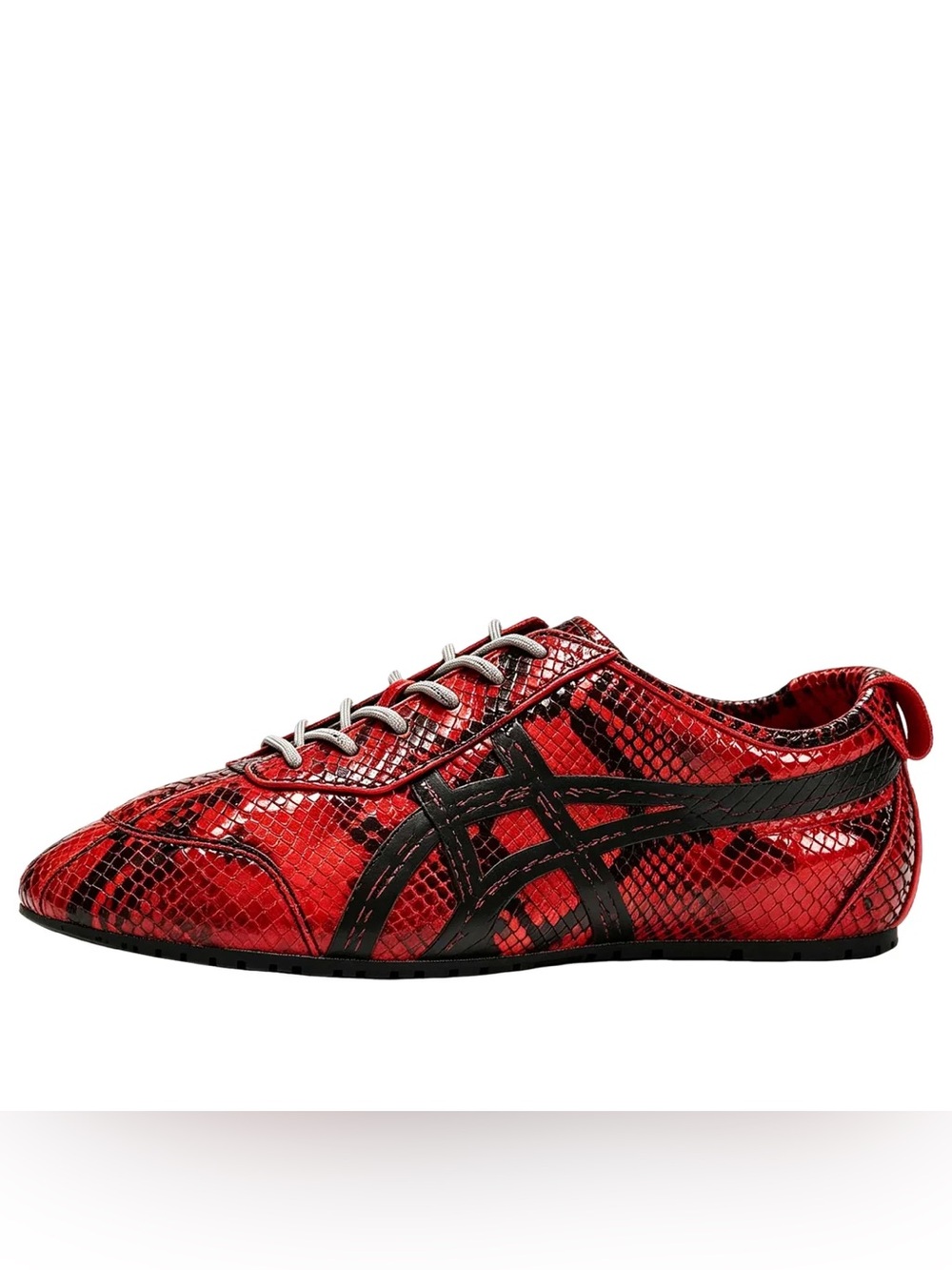 Onitsuka Tiger Mexico 66 fiery red snake skin